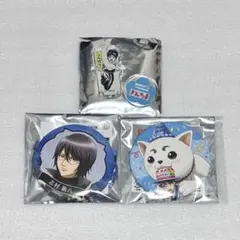 銀魂 新八 缶バッジ 完結篇 4DX 定春バースデー アクリルminiフィギュア