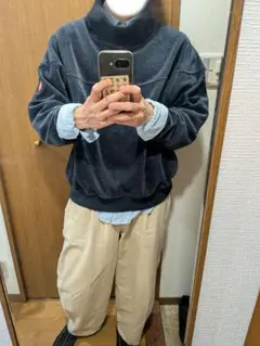 Y's yohji yamamoto ダブルジップ コットンニットブルゾン 2 - メルカリ