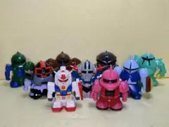 新品未使用 機動戦士ガンダム ライト付きキーホルダー ２ & ３ フルセット９体