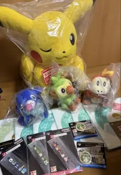 レ*う様 一番くじ ポケモン30周年 ラストワン ピカチュウ ミズゴロウ