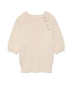 LILY BROWN ビジューニットプルオーバー