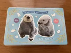 31日まで！鳥羽水族館オリジナルお菓子空き缶❤︎ラッコ・らっこ