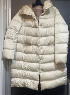 HERNO Resort アイボリー ロングダウンジャケット
