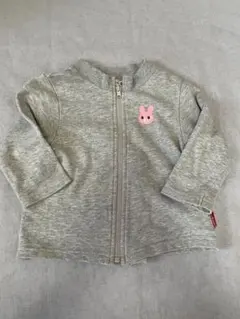 HOT BISCUITS ト　スウェットジャケット　ジップアップ　フードなし80