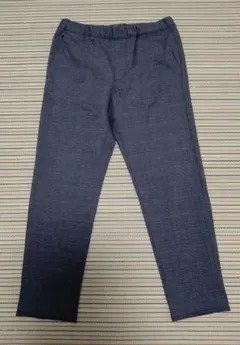 イージーパンツ　黒　ブラック　チェック　Ｓサイズ