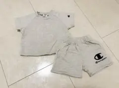 Champion キッズ セットアップ グレー 80㌢のサムネイル