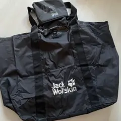 Jack Wolfskin ブラック　エコバッグ