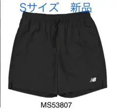 New Balance MS53807 Sサイズ 黒 ランニング　ショートパンツ