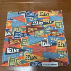 BEAMS STARBUCKS ペナントデザイン バンダナ　BEAMS スタバ
