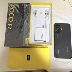 POCO F7 512GB+16GBブラック