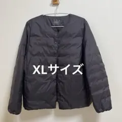 【値下げ交渉不可】無印 軽量 ポケッタブル ダウンジャケット XL ダークグレー