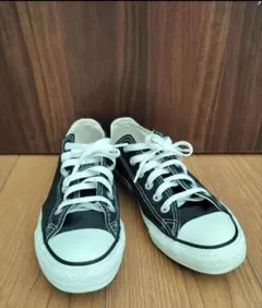 美品★　Converse All Star ローカット ブラック 24.5cm