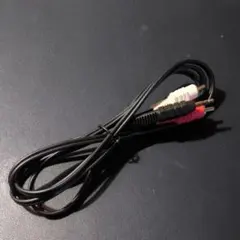オーディオケーブル 3.5mmステレオミニプラグ-RCAプラグ×2(赤白)