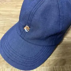 メゾンキツネ FOX HEAD EMBROIDERY 6P CAP