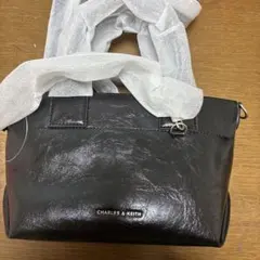 CHARLES & KEITH 2WAY ショルダーバッグ ブラックのサムネイル
