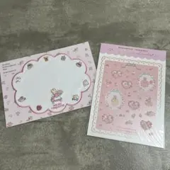 MICHU COQUETTE ミチュコケット キキララ　刺繍　マット　新品 伊勢丹 サンリオ キキララ MICHU COQUETTE 刺繍 マット - メルカリ
