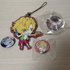 DIABOLIKLOVERS 無神コウ ラバーストラップ 缶バッジ ピンズ
