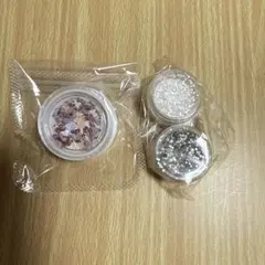 ネイルパーツ 蝶々 ホログラム 3点セット