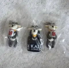 KALDI エコバッグとヤギベェ マスコットチャーム 6種コンプ 計7点