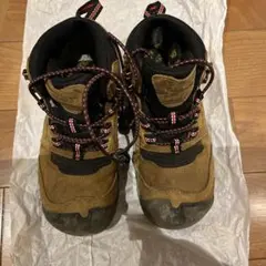 KEEN 防水スエード登山靴 ブラウン　22センチ