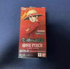 受け継がれる意志　5BOX テープカット ワンピースカード 受け継がれる意志 テープカット品 未開封 BOX - メルカリ