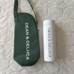 【ほぼ新品】DEAN&DELUCA　ステンレスボトル・保冷ボトルケースセット