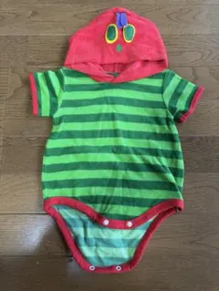 未使用　はらぺこあおむし　ベビーロンパース