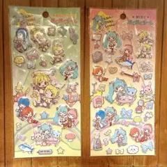 初音ミク ぷくぷくシールセット 2枚