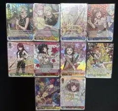 ヴァイスシュヴァルツ バンドリ！ SP サインカード 10枚セット e