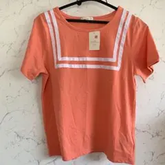 新品未使用タグ付きアースミュージックアンドエコロジーサーモンピンクピンクTシャツ
