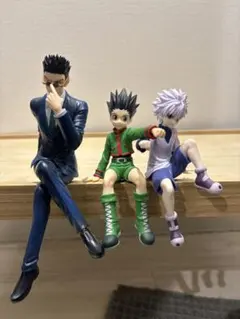 ゴン・キルア・レオリオ ヌードルストッパー フィギュアセット