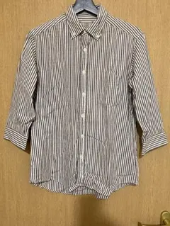 green label relaxingボタンダウン長袖シャツ M