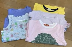【最終値下】子ども服まとめ売り夏服　女の子半袖、ランニング　110、120センチ