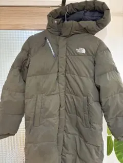 ザ ノースフェイス ダウンコート DRYVENT カーキ ロングダウン