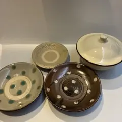 昭和レトロノスタルジックな花器＆フキの葉の皿☆晩酌☆ - メルカリ