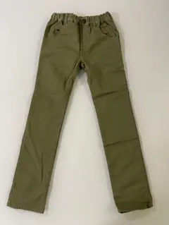 DILASH ディラッシュ カーキ 長ズボン 細身 130cm