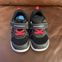 【メガロスミライク指定】SHYUNSOKU キッズシューズ ブラック/レッド