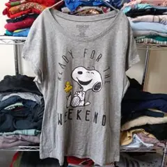 2018ヴィンテージ3LピーナッツスヌーピーtシャツUSA直輸入レディース
