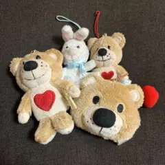 ユニベアシティぬいぐるみ、ハウディ、スポーク、ポッテリー、スリンキードック ユニベアシティぬいぐるみ、ハウディ、スポーク、ポッテリー
