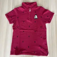 A Bathing Ape 赤 ポロシャツ M A BATHING APE ポロシャツ Mサイズ レッド - メルカリ