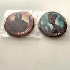 MARVEL 缶バッジスターロード グルート ガーディアンズ・オブ・ギャラクシー MARVEL 缶バッジスターロード グルート ガーディアンズ・オブ