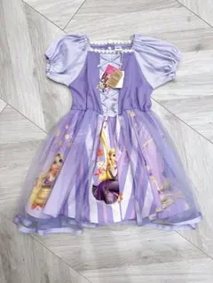 新品未使用　リトシー　ディズニー　プリンセス　　ラプンツェル　ワンピース　110