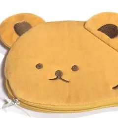Daiso ペンケース 韓国スタイル トントンベア ペンポーチ フラットポーチのサムネイル