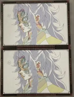 鬼滅の刃　お裾分けポストカード　黒死牟　2枚ufotable ダイニング