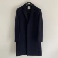 UNITED TOKYO 超撥水スーパー140Sチェスターコート ネイビー