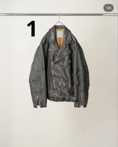 ［1］ANCELLM AGING H.L BELTED JACKET