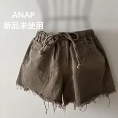 未着用ANAP ブラウン フリンジ裾 ショートパンツのサムネイル