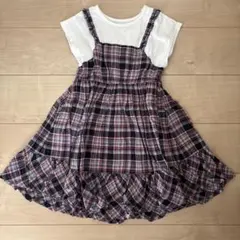 Biquette Club ワンピース 120cm チェック柄のサムネイル