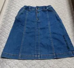 BLUE CROSS ブルークロスガールズ デニムスカート キッズ