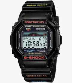 美品！カシオ ジーショック DW-5600EF-1T ブラックフライ キムタク着 
